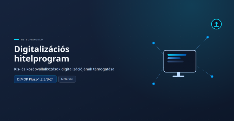 DIMOP Plusz-1.2.3_B-24 – Digitalizációs hitelprogram